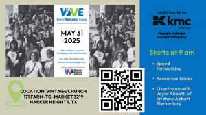 Women Veterans Engage invites women veterans for day of networking, resources in Central Texas